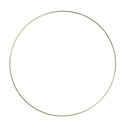 Metalen decoratie cirkel (20cm)