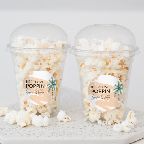 Popcorn beker Paradise love