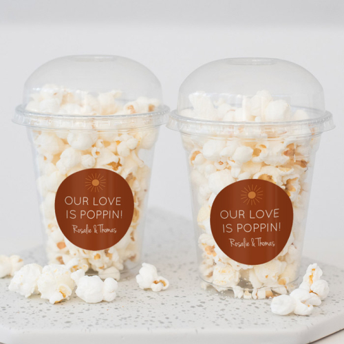 Popcorn beker Rustic love