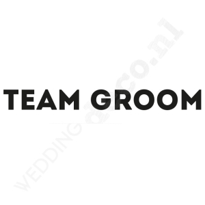 T-shirt Team Groom Industrial