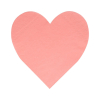 Servetten Pink Hearts groot (20st) Meri Meri