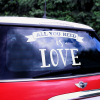 Autosticker All You Need is Love wit