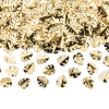Tafelconfetti metallic blaadjes goud