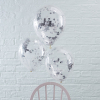 Confetti ballonnen zilver Pick & Mix Ginger Ray 