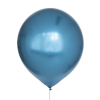 Mega chroom ballon blauw (60cm) House of Gia