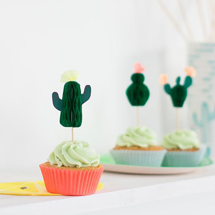 Cupcake set Cactus Meri Meri