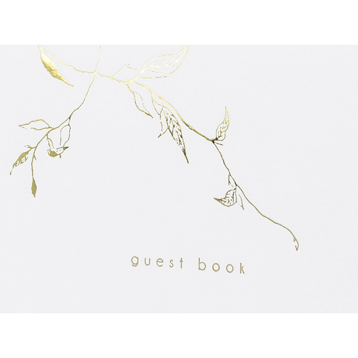 Gastenboek Gold Branches