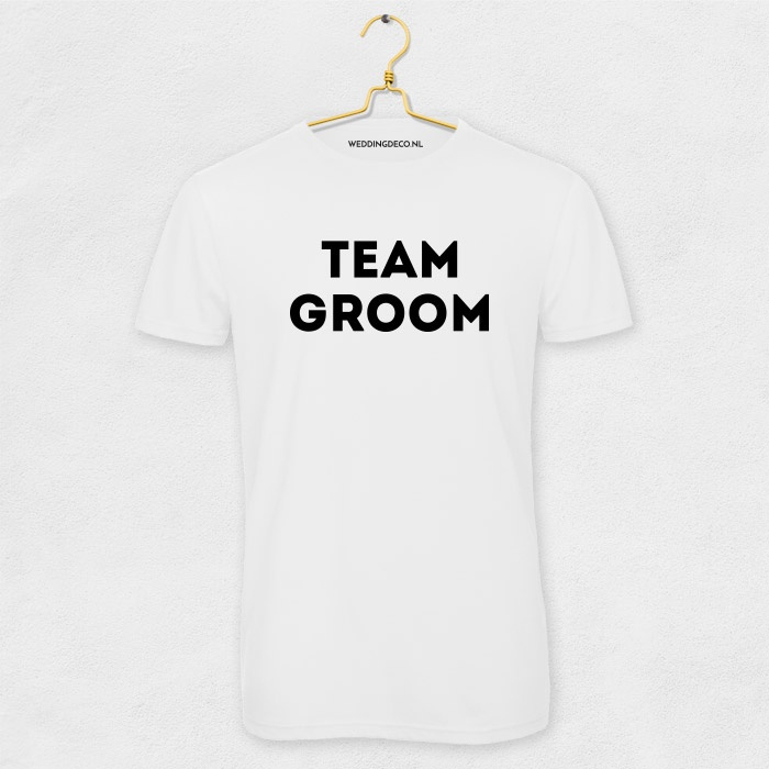 T-shirt Team Groom Industrieel