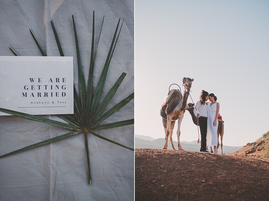 Inspiratie: Moderne bruiloft met natuurlijke tinten & texturen in Marokko